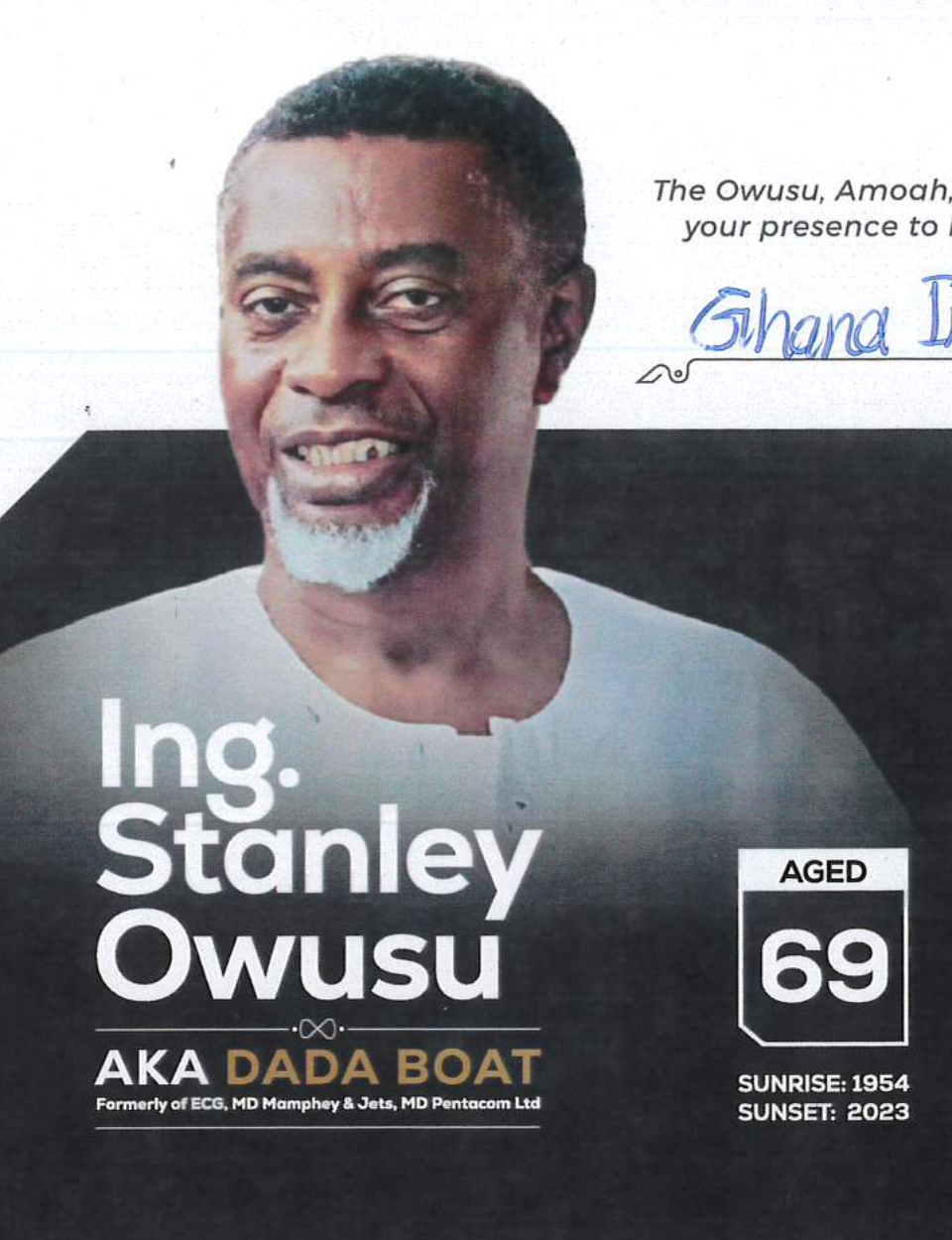 Funeral Announcements Ghana Institution of Engineering