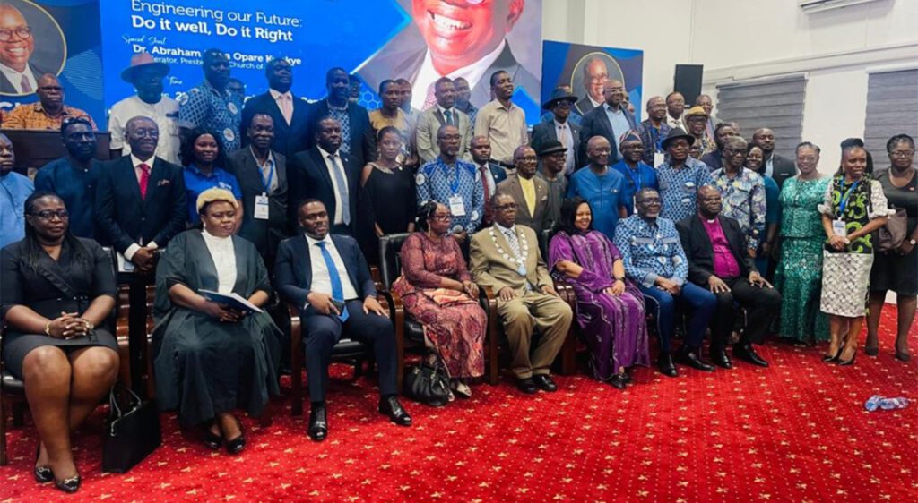 Ing. Ludwig Annang Hesse is the new president of GhIE