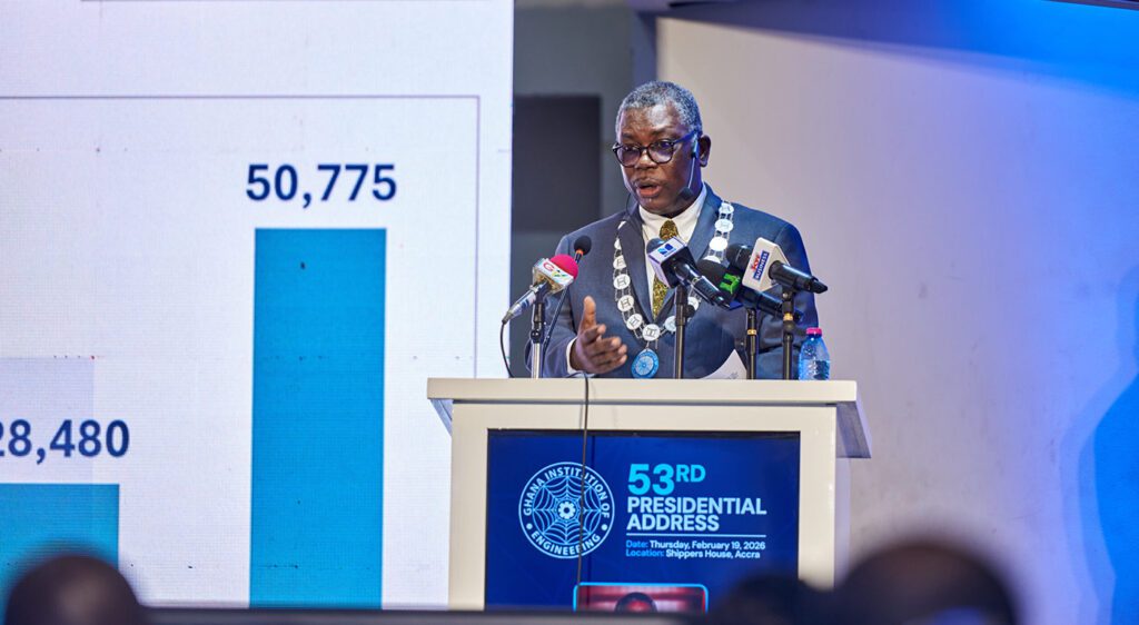 GhIE President Calls for Urgent Reforms in Ghana’s Road Sector