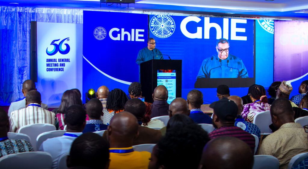 Goosie Tanoh Urges Engineering-Led Growth at GhIE Conference in Ho