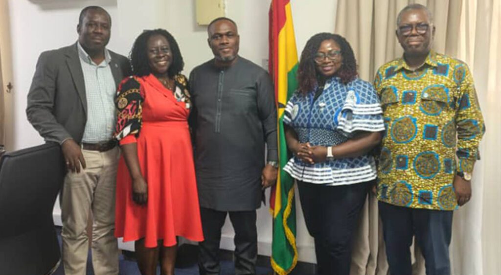 GhIE Leadership Meets Minister for Works and Housing Ahead of 2025 Presidential Address and AGM & Conference