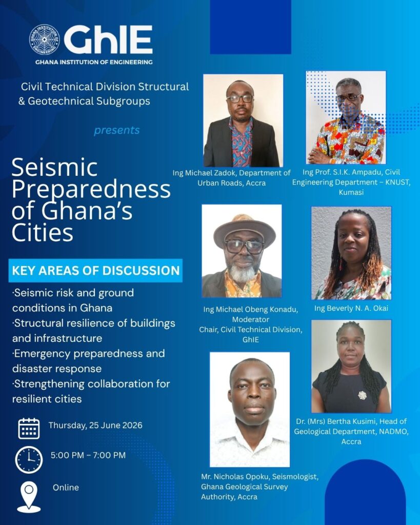 Seismic Preparedness of Ghana’s Cities
