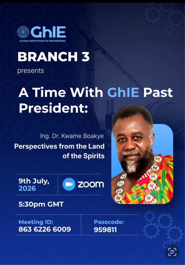 Time with Ing Dr Kwame Boakye
