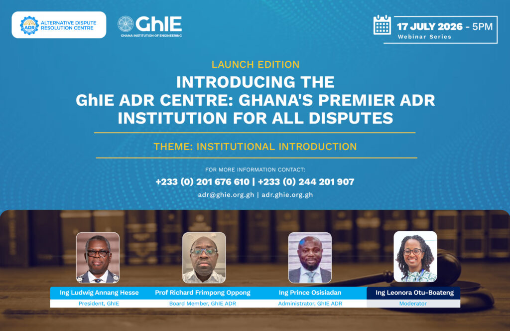 INTRODUCING THE GhIE ADR CENTRE: