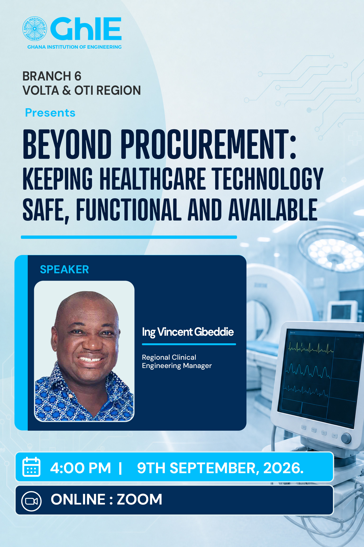 Beyond Procurement: Keeping healthcare technology safe, functional and available