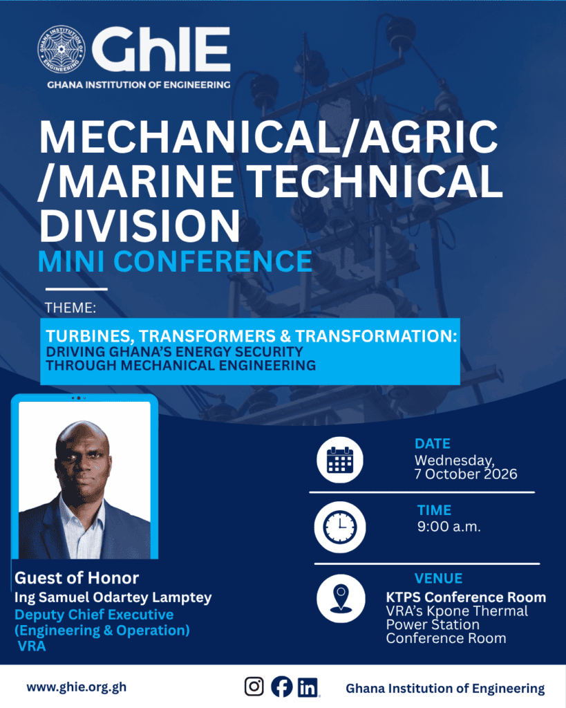 Mech/Agric/Marine Division Mini Conference