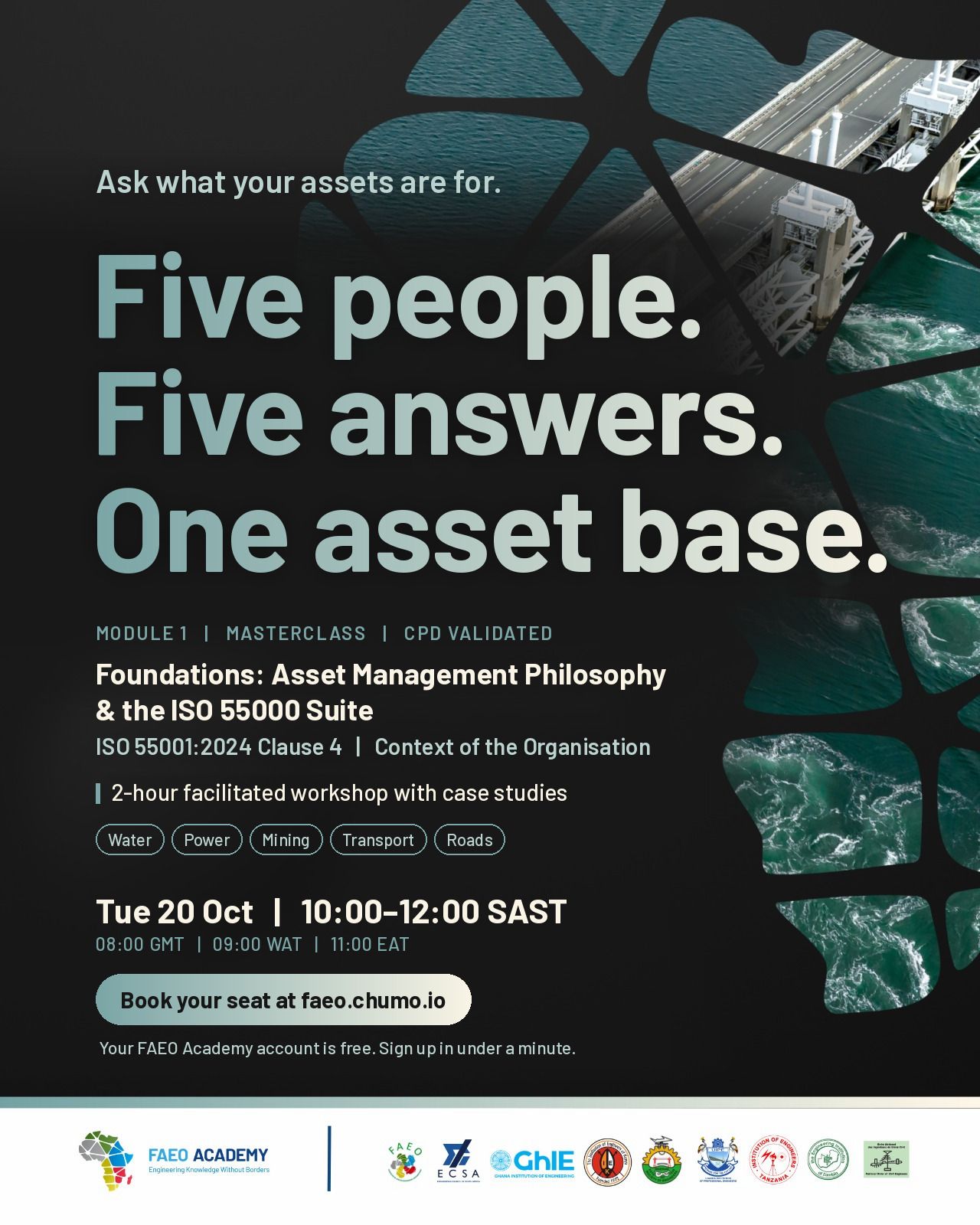 Five people.Five answers. One asset base